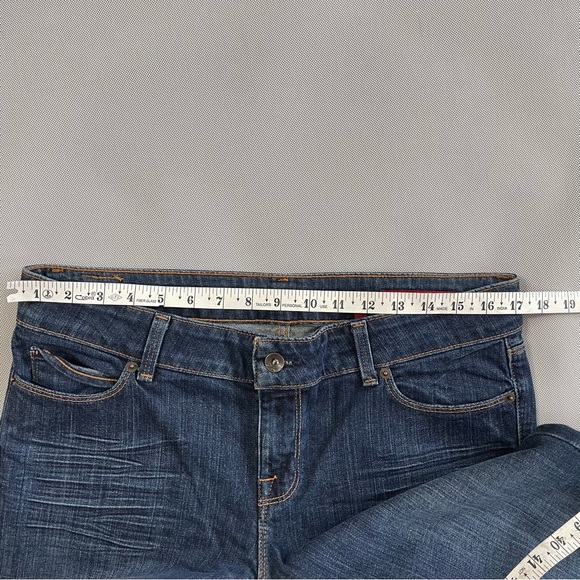 X2 Quality Denim Dark Denim Flare Jeans Women’s Size 12 - Picture 5 of 10